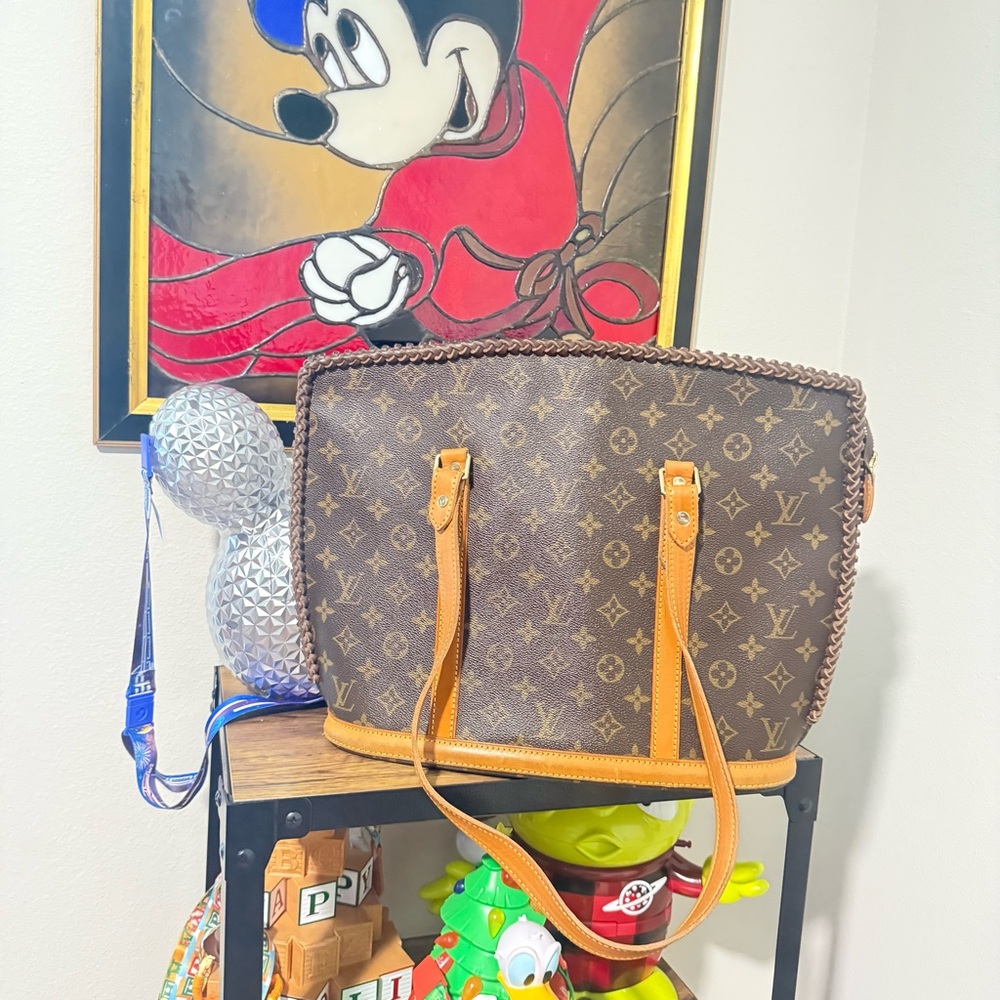 Louis Vuitton Brown Monogram Canvas Tote